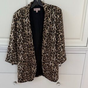 Philosophy Leopard Print Blazer